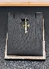 pendentif croix motifs limés or 750 millième (18 ct) 0,57g