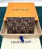 louis vuitton porte cartes en toile damier ebène