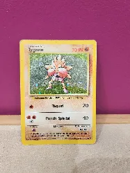 carte pokémon holo tygnon 7/102 2ème édition