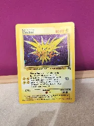 carte pokémon elector 15/62 holo