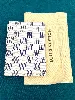 louis vuitton porte carte /couverture passport en toile damier blanc