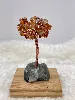 arbre de vie en agate orange t4*6*13cm