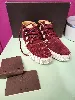 chaussures louis vuitton bordeaux daim et cuir