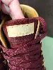 chaussures louis vuitton bordeaux daim et cuir