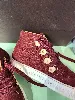 chaussures louis vuitton bordeaux daim et cuir