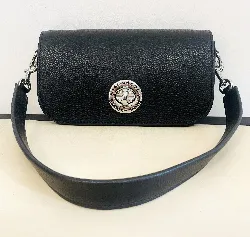 marc jacobs sac porté épaule en cuir grainé noir