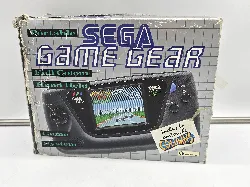 sega game gear console - noire + boîte d’origine