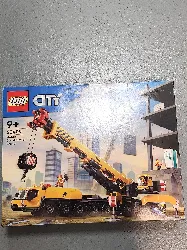 lego city 60409 la grue de chantier mobile jaune