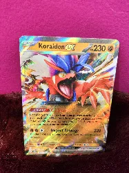 carte pokémon - koraidon ex 125/198 - ecarlate et violet ev01 - fr