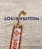 louis vuitton bracelet buddy en tissu et métal doré