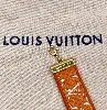 louis vuitton bracelet buddy en tissu et métal doré