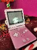 console nintendo game boy advance sp - pink edition - console de jeu portable - rose