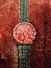 swatch chronograph fond rouge