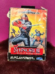 jeu sega mgd shinobi iii return of the ninja master - megadrive - pal