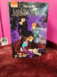 livre coffret jujutsu kaisen vol. 1 à 3