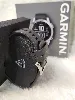 garmin fenix 7 - 47 mm - argent - montre de sport avec bracelet - silicone - graphite - taille du poignet : 125 - 208 mm - afficha