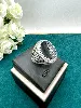 bague argent onyx forme oval argent 925 millième (22 ct) 15,28g