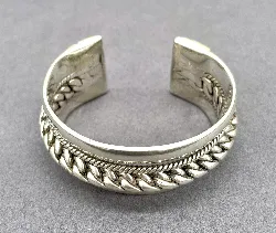 bracelet manchette torsadée en argent massif  argent autre 109,35g