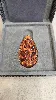 broche lalique heliconia couleur ambre