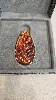 broche lalique heliconia couleur ambre