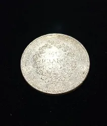 pièce 50 francs hercule 1974 argent 900 millième 30g