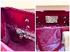 sac louis vuitton reade pm en cuir verni rouge cerise monogram