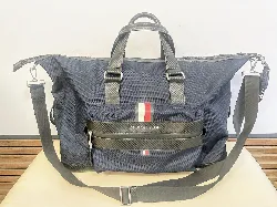 sac tommy hilfiger elevated nylon c weekender am0am07761 bleu marine