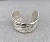 bracelet jonc argent brillant argent 925 millième (22 ct) 61,74g