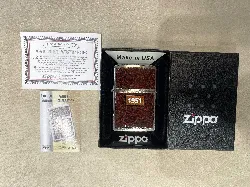 briquet zippo aa476 leather celebration 1951