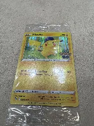 carte pokemon pikachu 028/078 holo