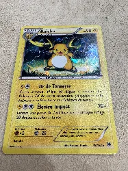 carte pokémon raichu 49/162 holo