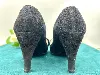 christian dior escarpins à talons 8,5cm en cuir noir suèdé