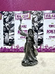 figurine magicien métal