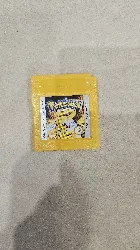 jeu gameboy gb pokemon jaune