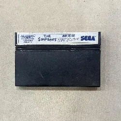 jeu sega master system the simpsons - bart vs the space mutants master system