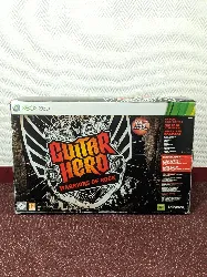 jeu xbox 360 guitar hero 6 - warriors of rock + guitare + batterie + micro