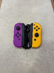 manettes nintendo joy-con violet/orange