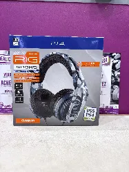 casque gaming stereo filaire nacon rig400hs pour ps4 bleu camo