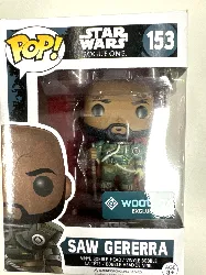 figurine funko! pop - star wars rogue one - saw gererra - n°153