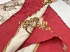 hermès foulard carré "silhouettes navales" en soie 90*90cm