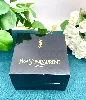 yves saint laurent montre collection bracelet en cuir rose movement quartz cadran 2,5cm