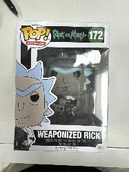 figurine pop rick et morty n° 172 -  weaponized rick