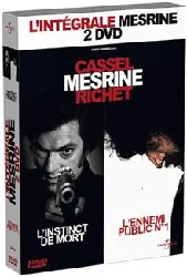 dvd coffret intégrale mesrine - parties 1 et 2