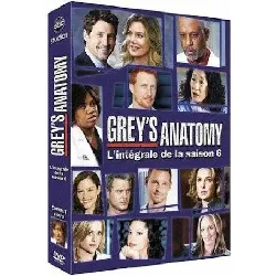 dvd grey's anatomy (à coeur ouvert) - saison 6