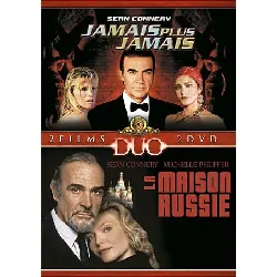 dvd jamais plus jamais / la maison russie - coffret 2 dvd