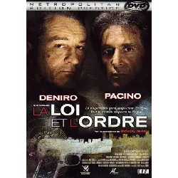 dvd la loi et l'ordre