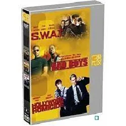 dvd s.w.a.t. - unité d'élite / badboys / hollywood homicide - coffret flixbox 3 dvd