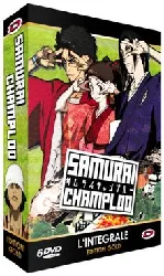 dvd samurai champloo - intégrale - edition gold (6 dvd + livret)