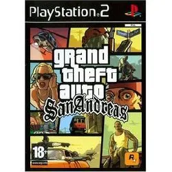 jeu ps2 grand theft auto san andreas ps2