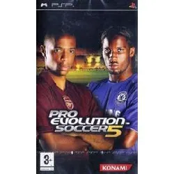 jeu psp pro evolution soccer 5 psp